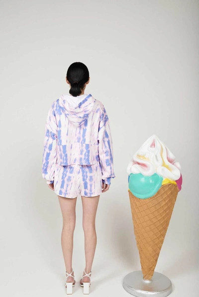 Olivia Rubin Hebe Tie Dye Shorts In Multi