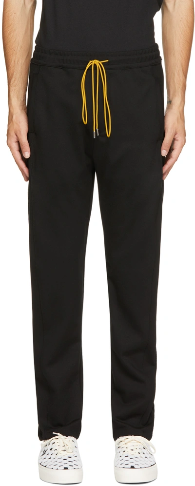 Shop Rhude Black San Pietro Lounge Pants