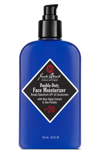 Jack Black Double-duty Face Moisturizer Broad Spectrum Spf 20 8.5 oz