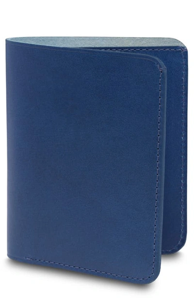 Shop Bosca Leather Bifold Wallet In Blue