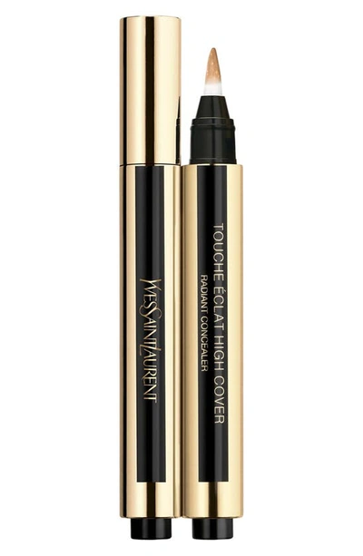Shop Saint Laurent Touche Éclat High Cover Radiant Undereye Brightening Concealer Pen In 5 Honey