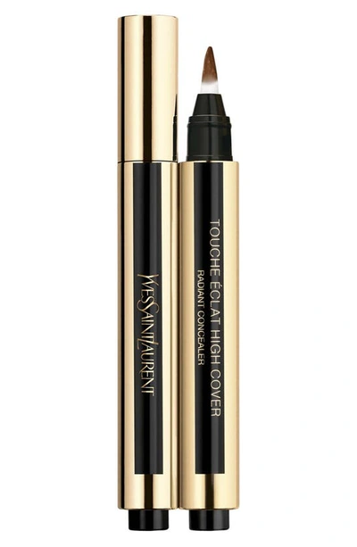 Shop Saint Laurent Touche Éclat High Cover Radiant Undereye Brightening Concealer Pen In 9 Espresso