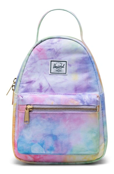 Shop Herschel Supply Co Mini Nova Backpack In Pastel Tie Dye