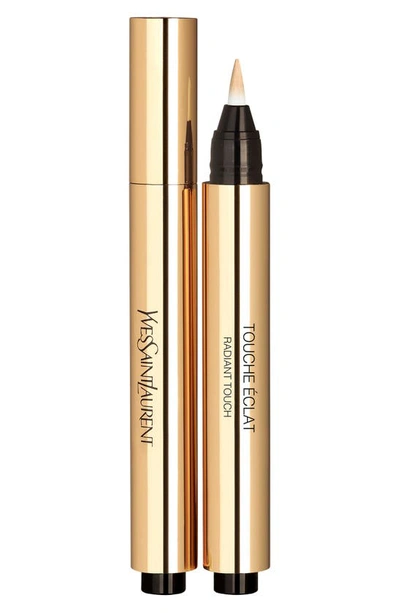 Shop Saint Laurent Touche Éclat Awakening Concealer Click Pen In 3.5 Luminous Almond