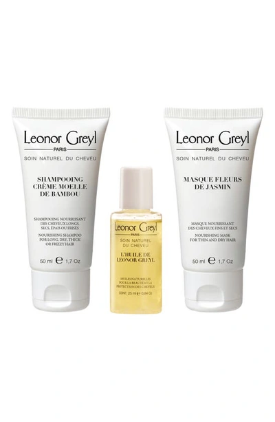 Shop Leonor Greyl Paris Luxury Travel Kit For Dry Hair