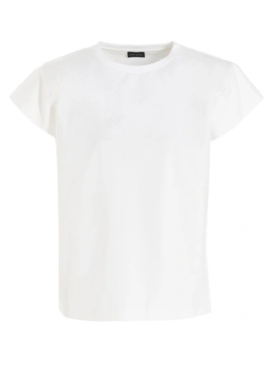 Shop Magda Butrym T-shirt In White
