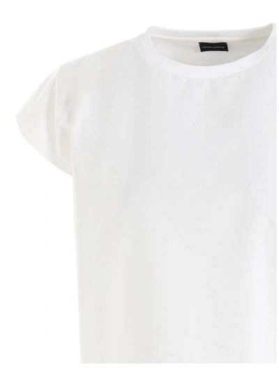 Shop Magda Butrym T-shirt In White