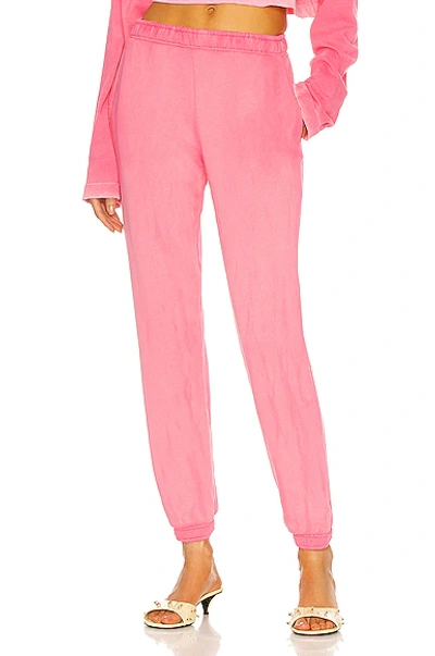 Shop Cotton Citizen Brooklyn Sweatpant In Hot Pink