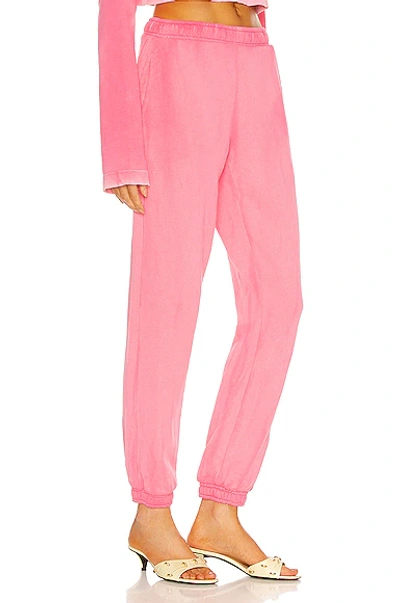 Shop Cotton Citizen Brooklyn Sweatpant In Hot Pink