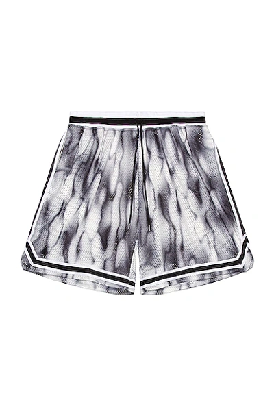 Shop John Elliott Game Shorts In Smokescreen