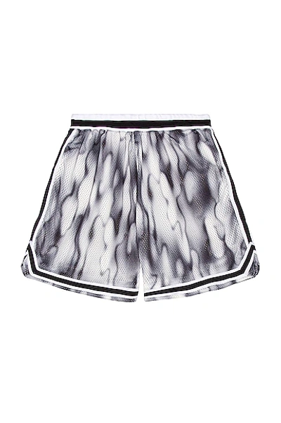 Shop John Elliott Game Shorts In Smokescreen