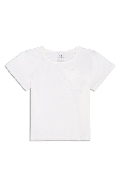 Shop Miles And Milan Kids' Everyday Double Pocket T-shirt In White