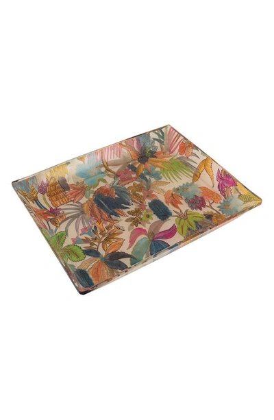 Shop Etro Galearis Tray In Beige