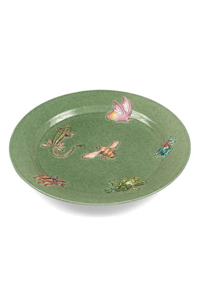 Shop Etro Blooming Centerpiece Dish In Green
