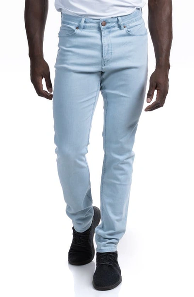 Shop Barbell Apparel Straight Athletic Fit Stretch Jeans In Panama