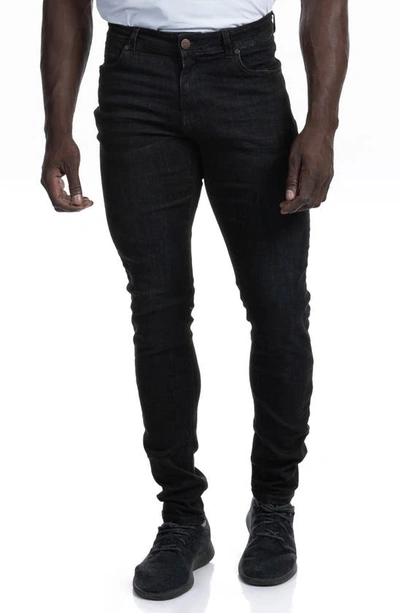 Shop Barbell Slim Athletic Fit Jeans In Black