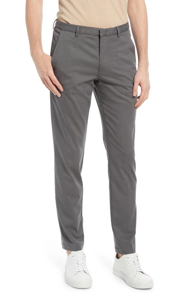 Shop Hugo Boss Kaito Stretch Travel Pants In Grey