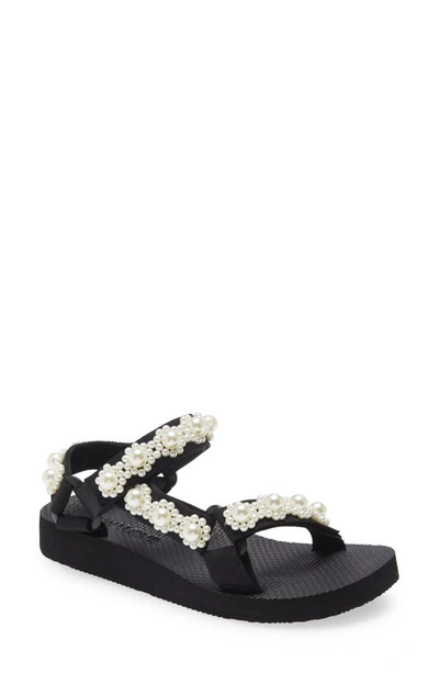 Shop Arizona Love Trekky Imitation Pearl Sandal