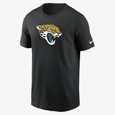 Shop Nike Women's Logo Essential (nfl Jacksonville Jaguars) T-shirt In Black