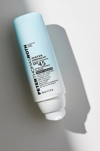 Shop Peter Thomas Roth Water Drench Spf 45 Hyaluronic Cloud Moisturizer In Blue