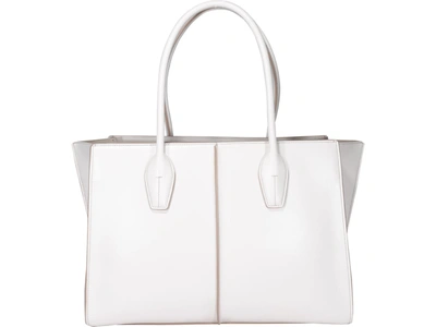 Shop Tod's Holly Medium Bag In White