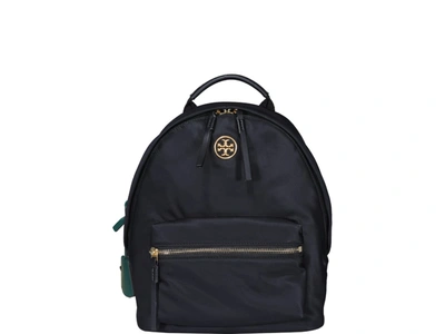Shop Tory Burch Small Piper Backpack In Black
