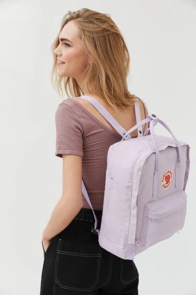 Shop Fjall Raven Classic Kånken Backpack In Lavender