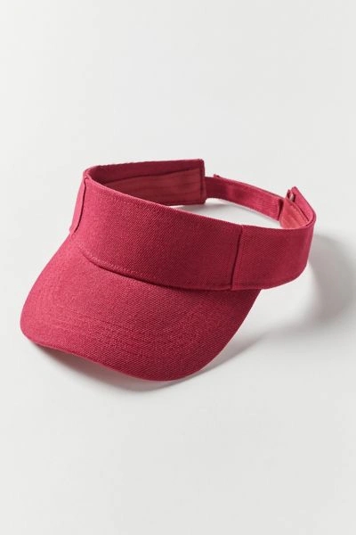 Shop Urban Outfitters Uo Ace Visor In Maroon