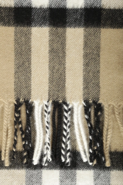 Shop Burberry Scarfs Beige