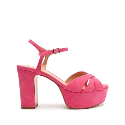 Shop Schutz Keefa Sandal In Vibrant Pink