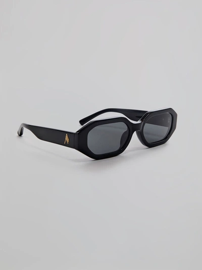 Shop Attico "irene" Black Sunglasses