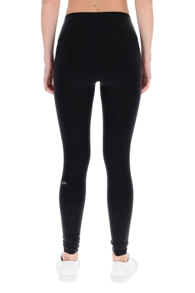 Shop Alo Yoga Airbrush High Waist Leggings In Black