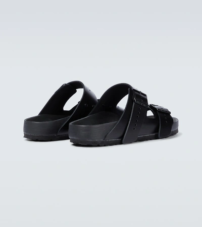 Shop Rick Owens X Birkenstock Arizona Sandals In Black