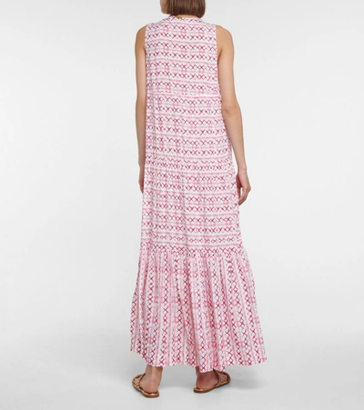 Shop Heidi Klein Penida Printed Maxi Dress In Pink