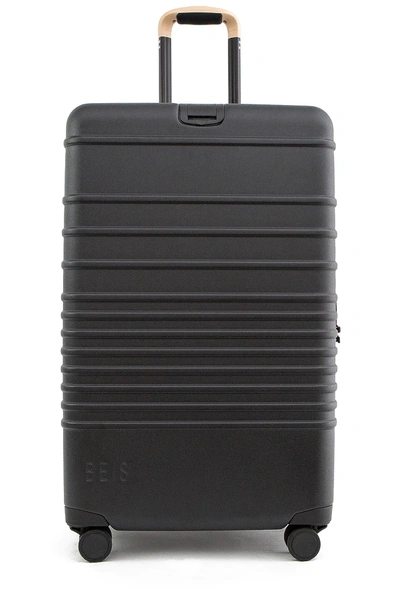 Beis The 29-inch Rolling Spinner Suitcase In Black