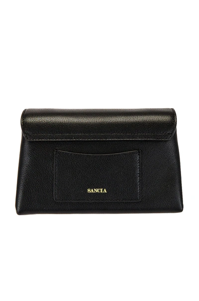 Shop Sancia The Anouk Tooth Bag In Black