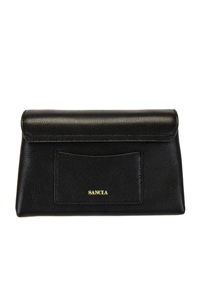 Sancia The Anouk Tooth Bag In Black