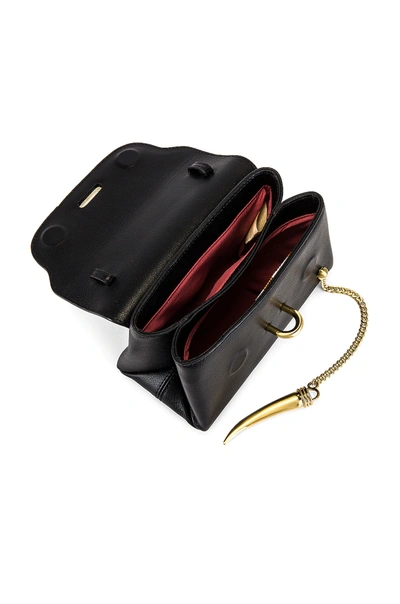 Shop Sancia The Anouk Tooth Bag In Black