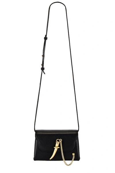 Shop Sancia The Anouk Tooth Bag In Black