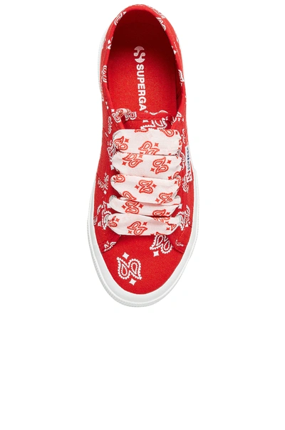 Shop Superga 2750 Bandana Sneaker In Red