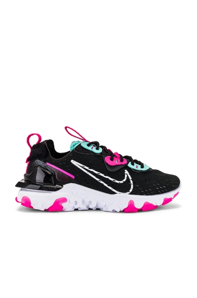 NSW REACT VISION 运动鞋 – BLACK & PINK BLAST