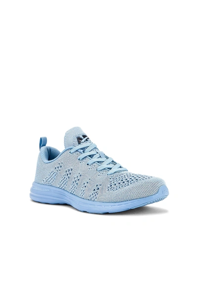 Shop Apl Athletic Propulsion Labs Techloom Pro Sneaker In Ice Blue & Midnight