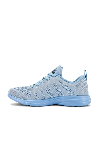 Shop Apl Athletic Propulsion Labs Techloom Pro Sneaker In Ice Blue & Midnight