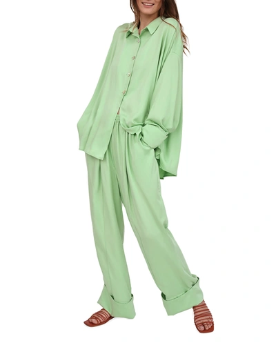 Shop Sleeper Sizeless Pajama Set, Mint