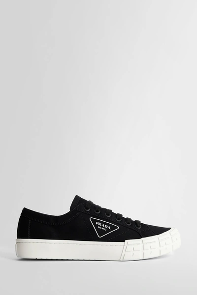 Shop Prada Sneakers In Black & White