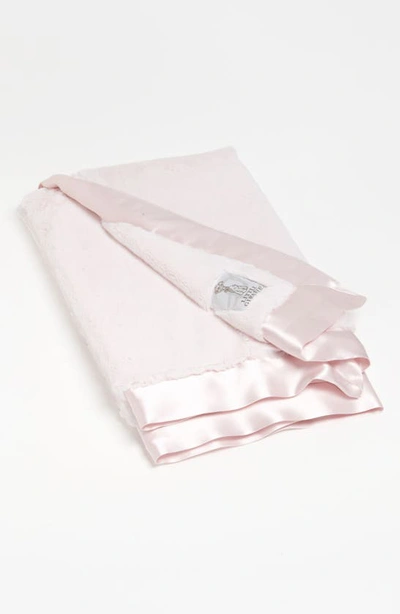 Little Giraffe Chenille Blanket - Baby In Pink