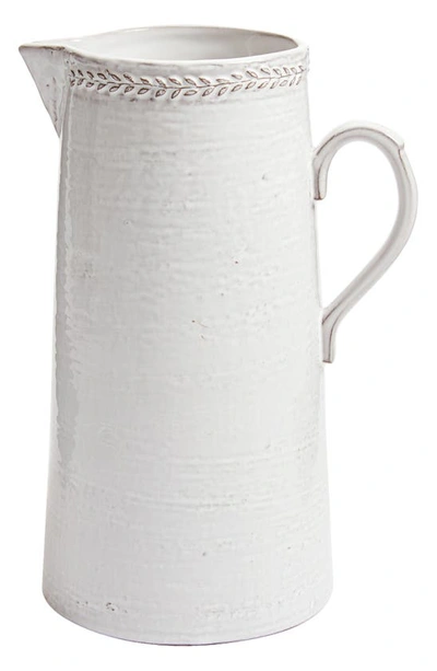 Shop Soho Home Hillcrest Ceramic Jug In White