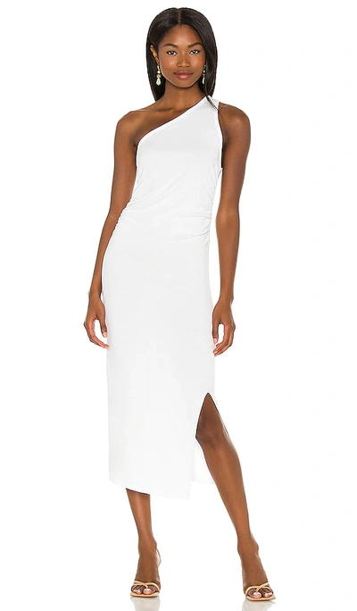 Shop Lna Ariel Tank Dress In White