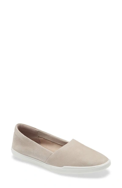 Shop Ecco Simpil Loafer In Grey Rose Leather