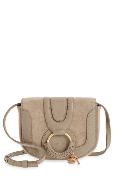 See By Chloé Hana Mini Leather And Suede Bag In Lavander Mist | ModeSens